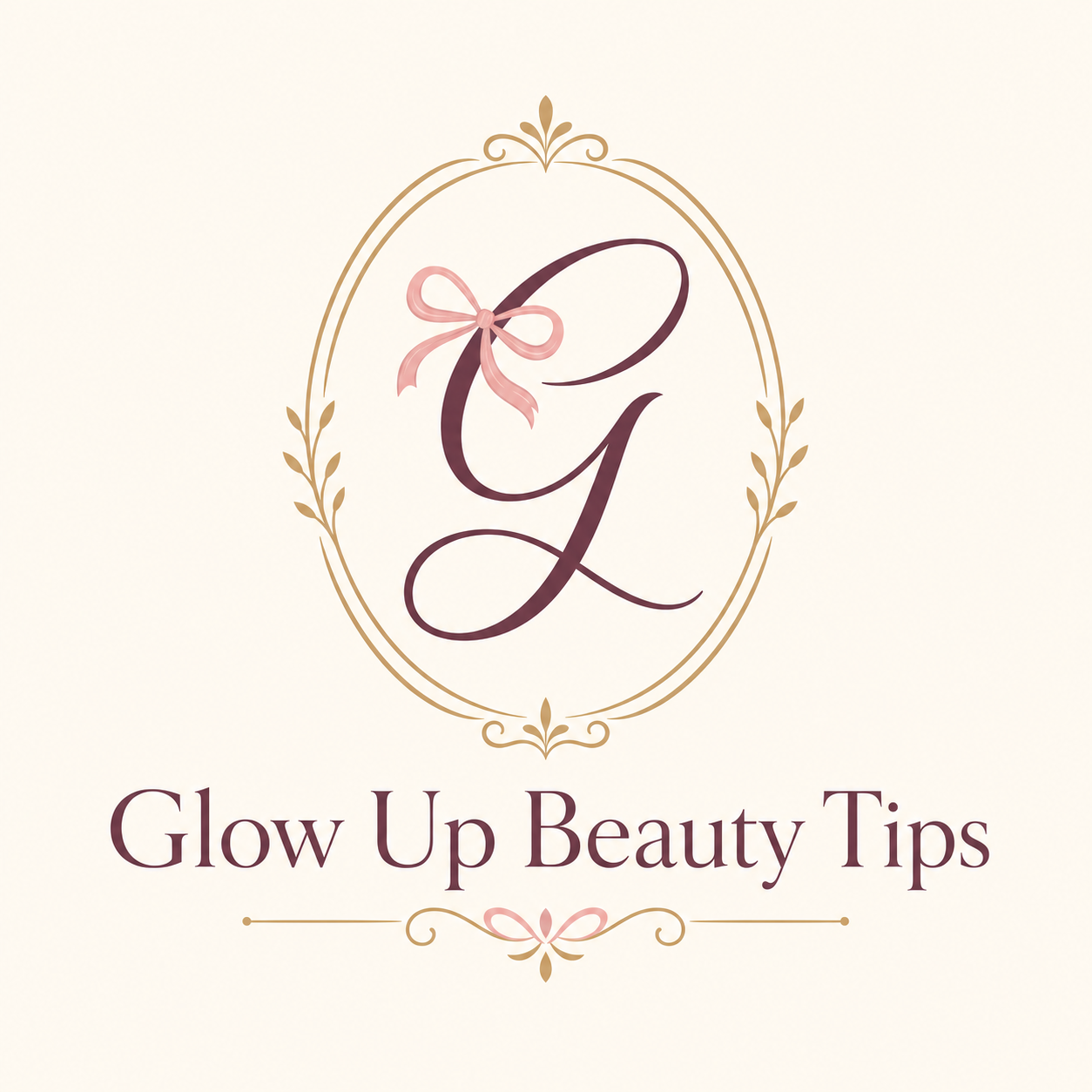 Glow Up Beauty Tips logo