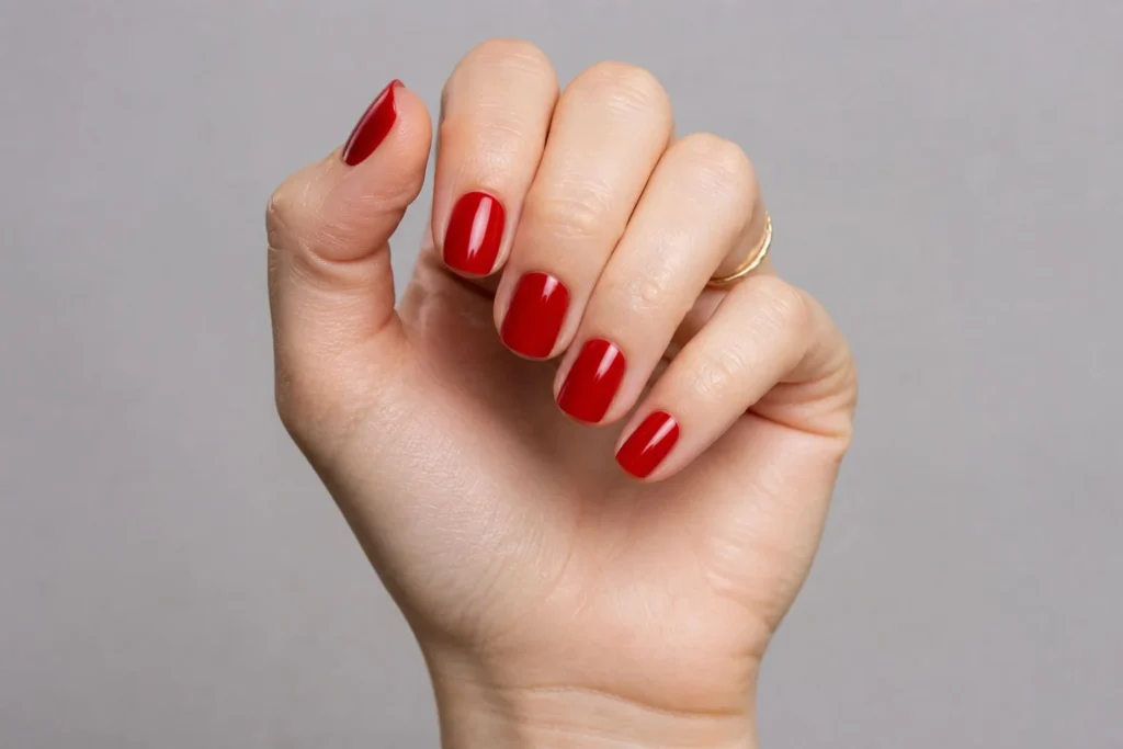 12 Square Christmas Nails That Photograph Perfectly Every Time