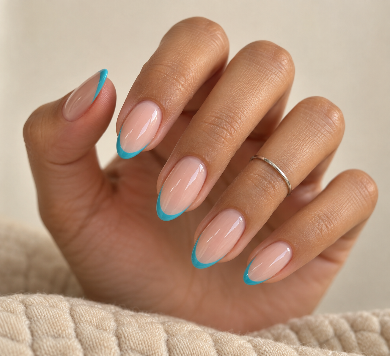 Vacation colored tip design