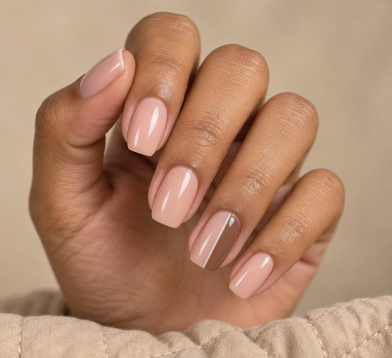 Chic split-color set