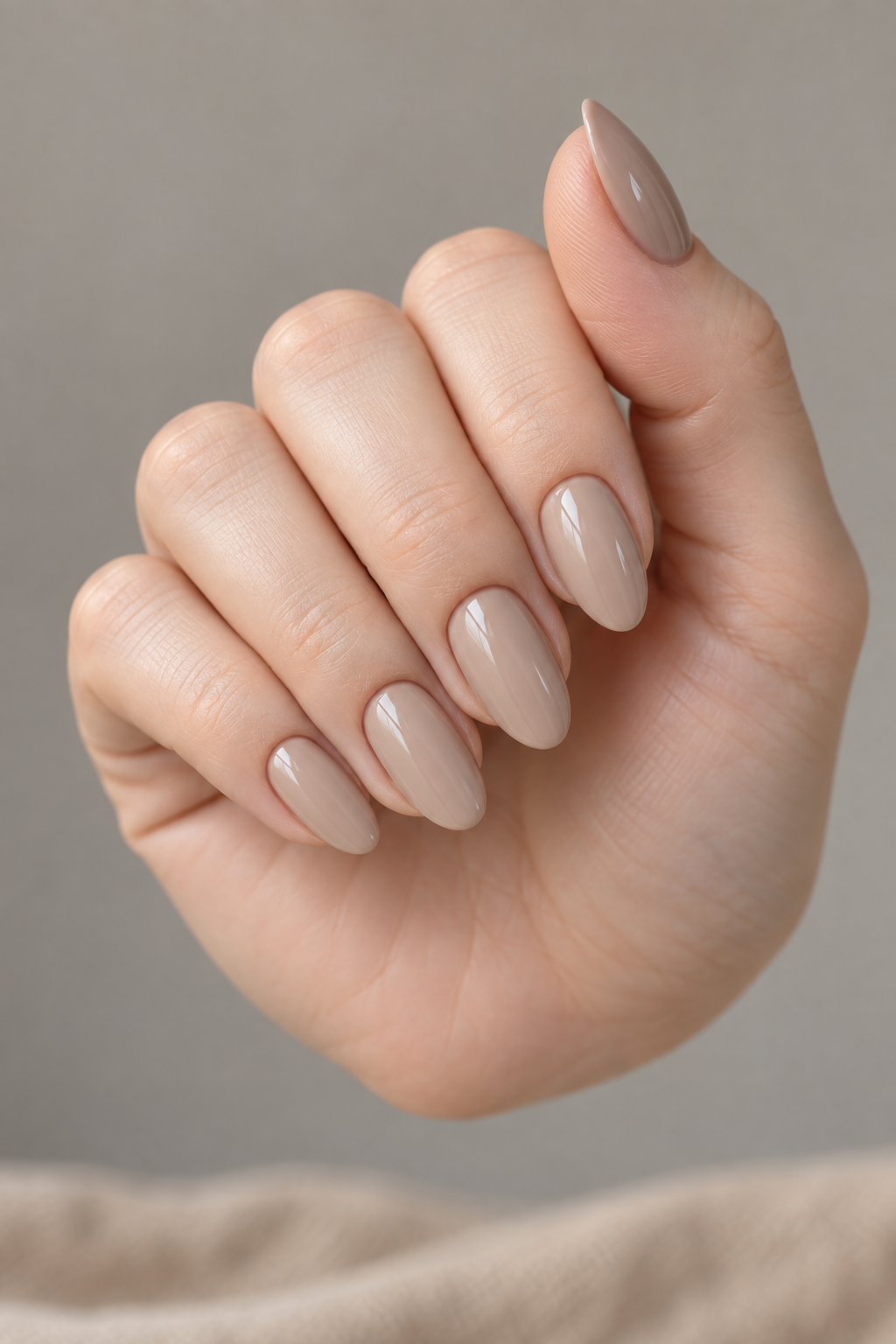 Classic neutral nails