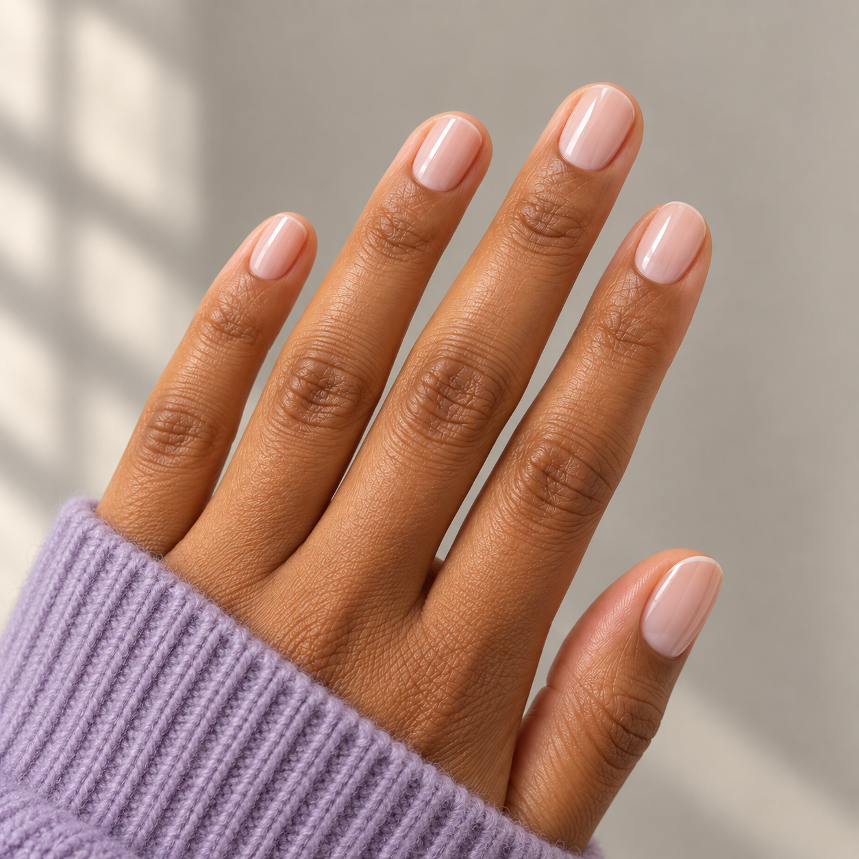 Natural micro-French design