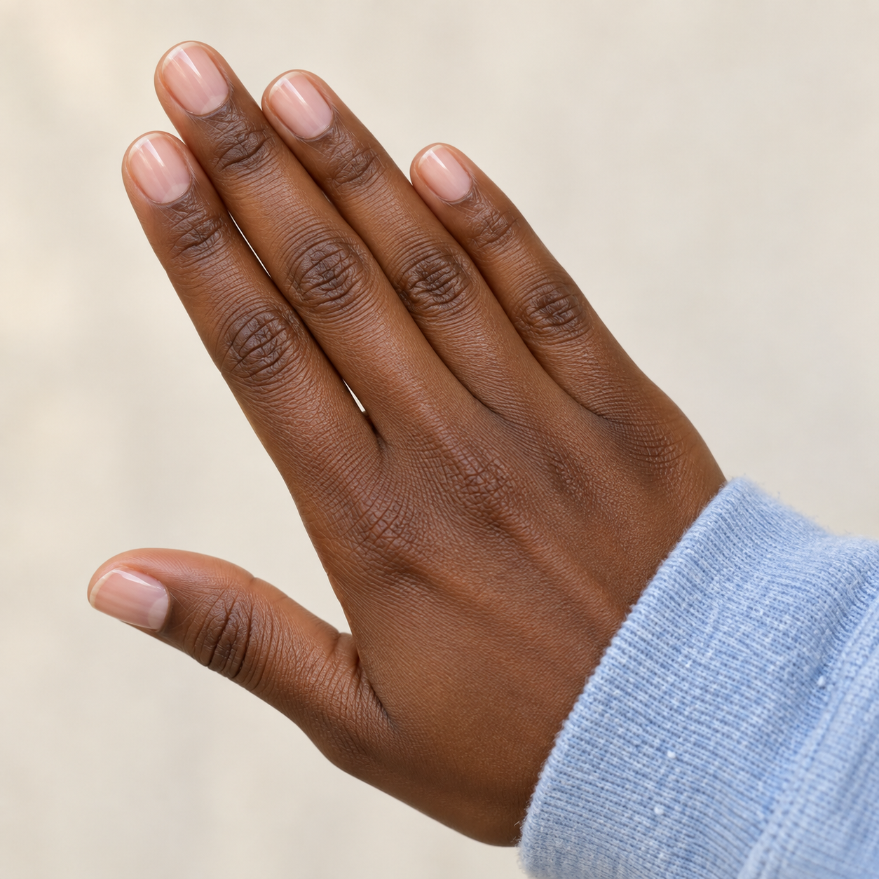 Short natural nails