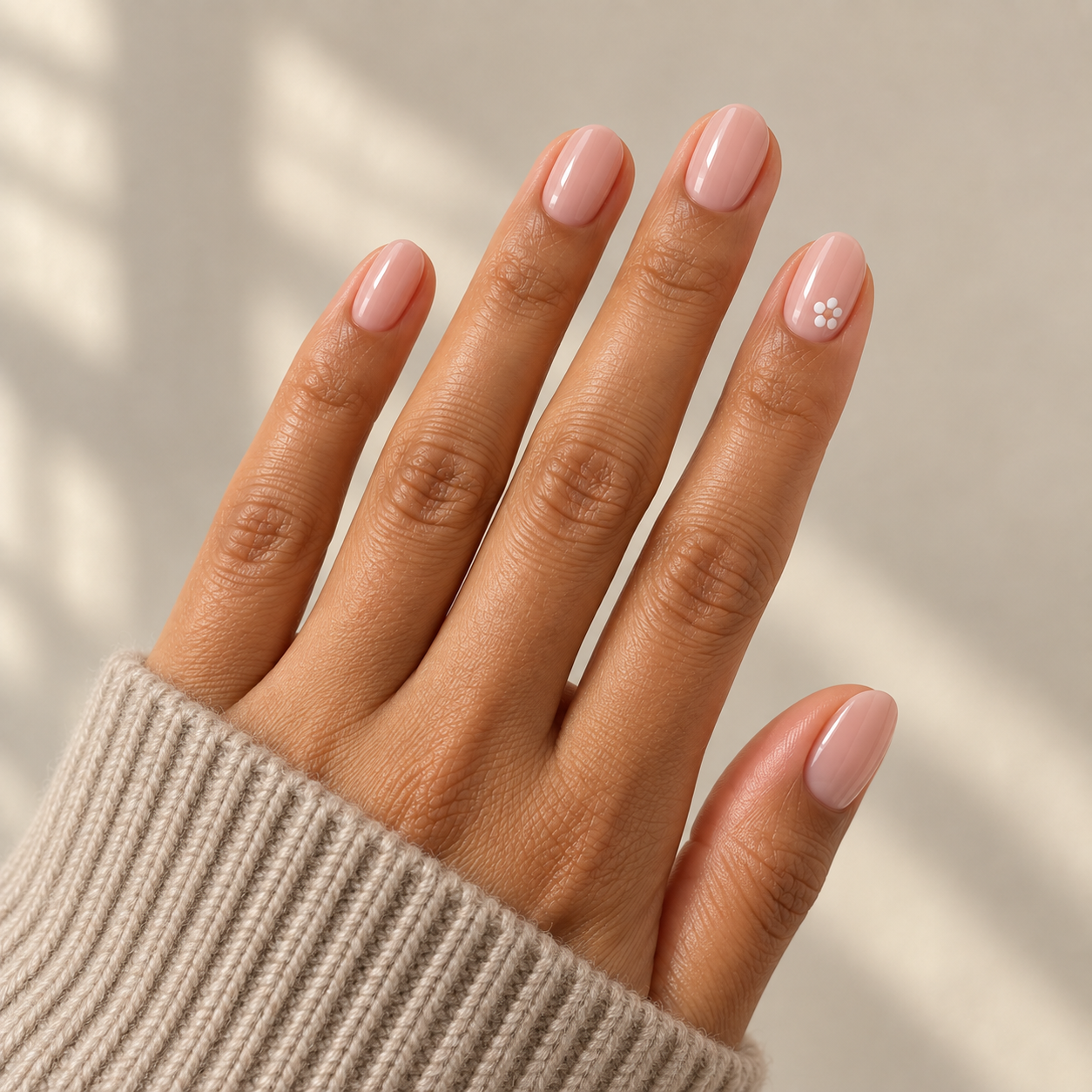 Cute accent nail detail