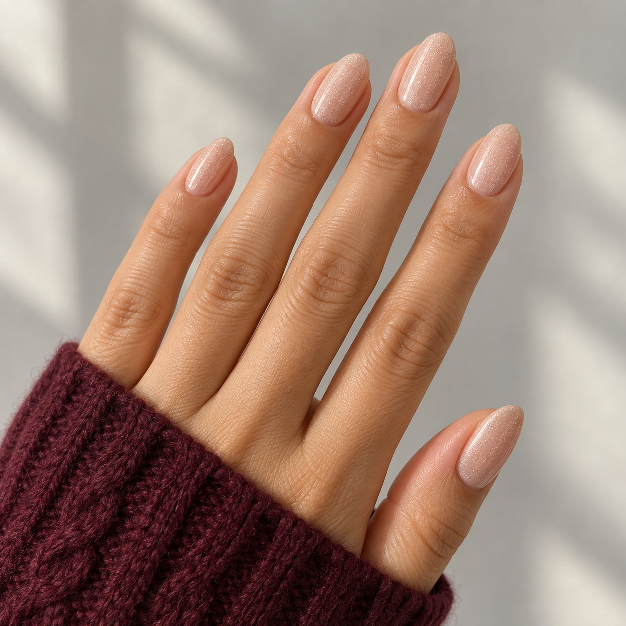 Shimmer manicure