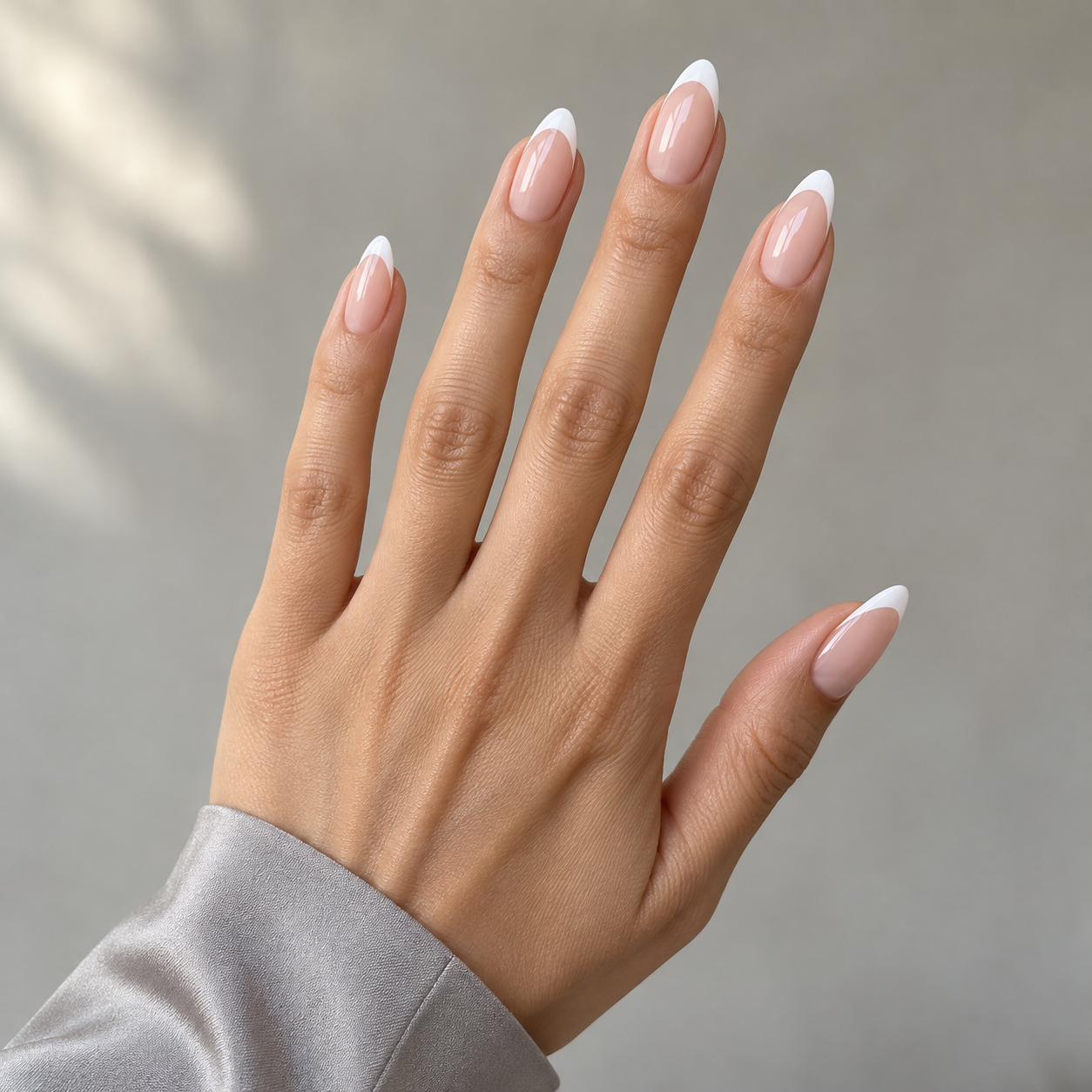 French tip almond set