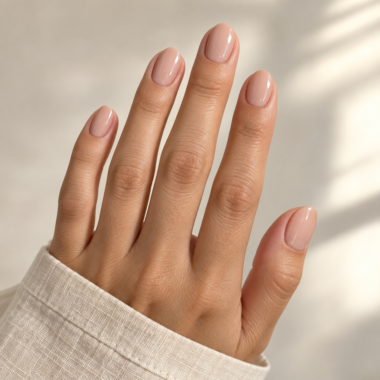 Short oval nails