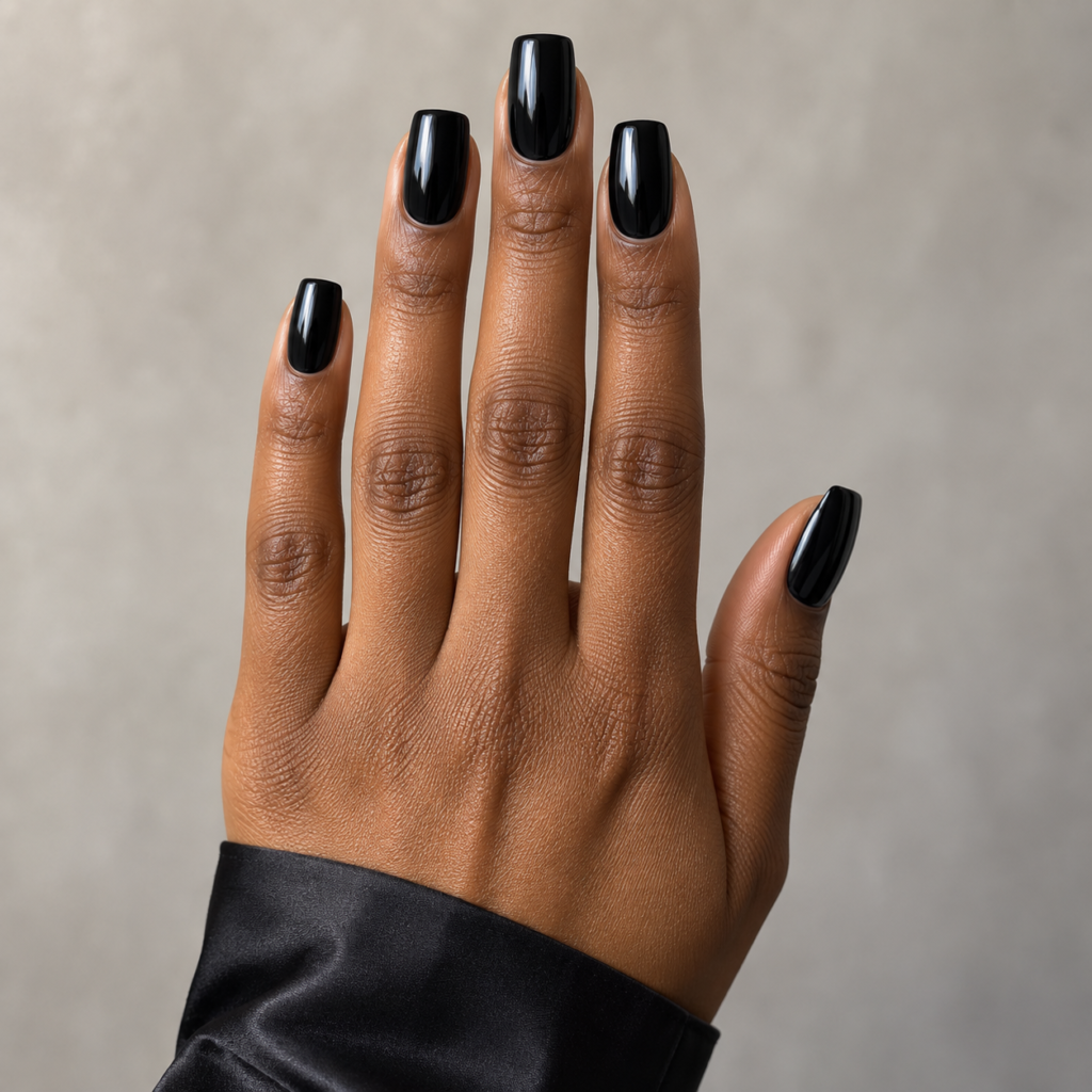12 Classy Dark Nails for Dramatic Sophistication