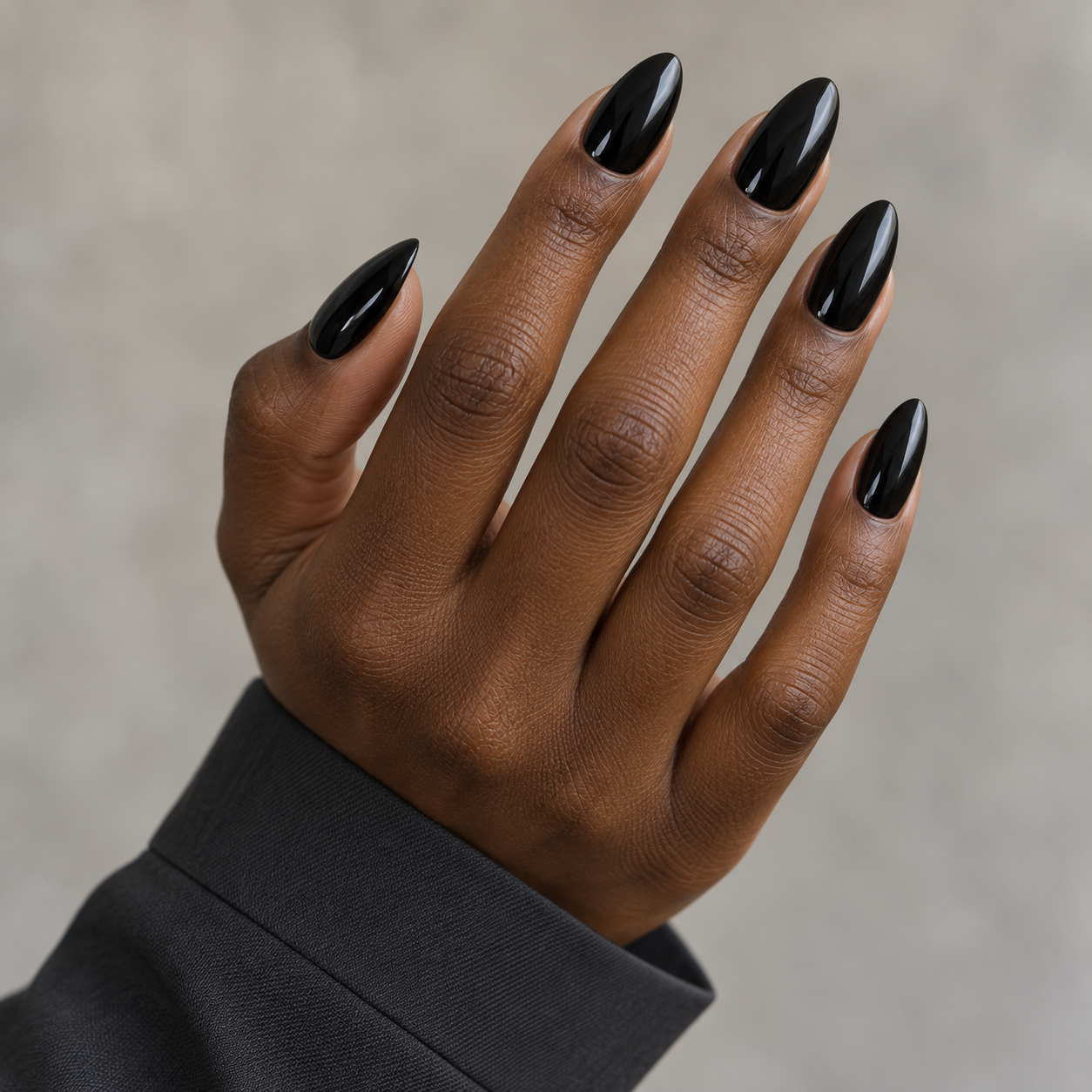 Black almond set