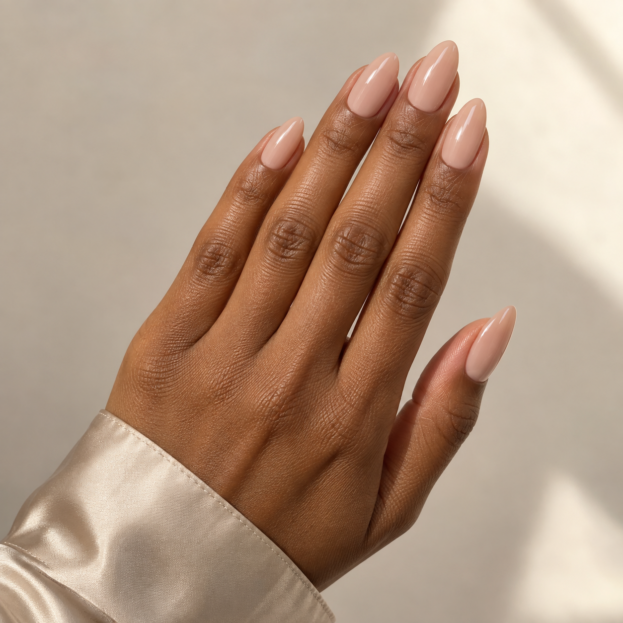 Gel nude almond set