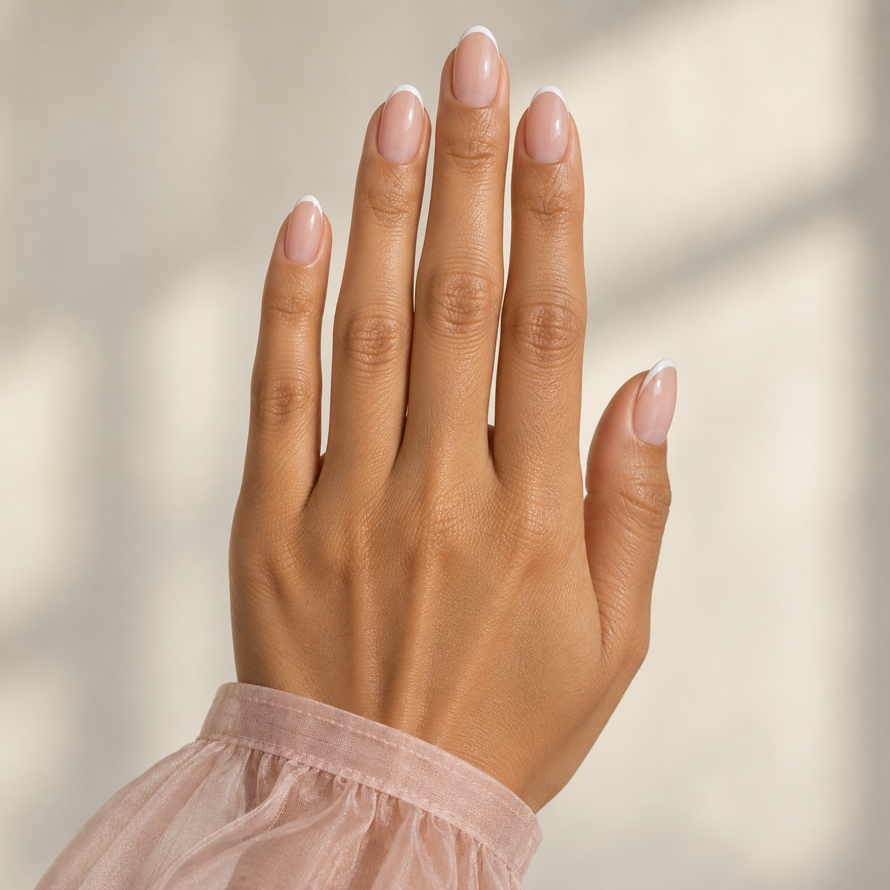 Gel micro-French design