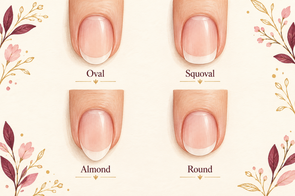 12 Steps to Shape Nails by Nail Bed and Finger Length, Then File Them Evenly