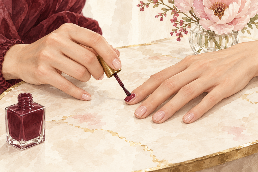 12 Steps to Paint Your Nails in the Right Order, With Drying Times and Stroke Counts
