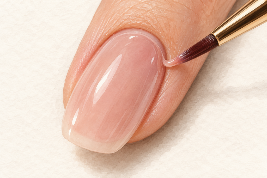 12 Steps for Gel Ombre Nails, With the Cure Order, Blending Brush and Fix for Wrinkling