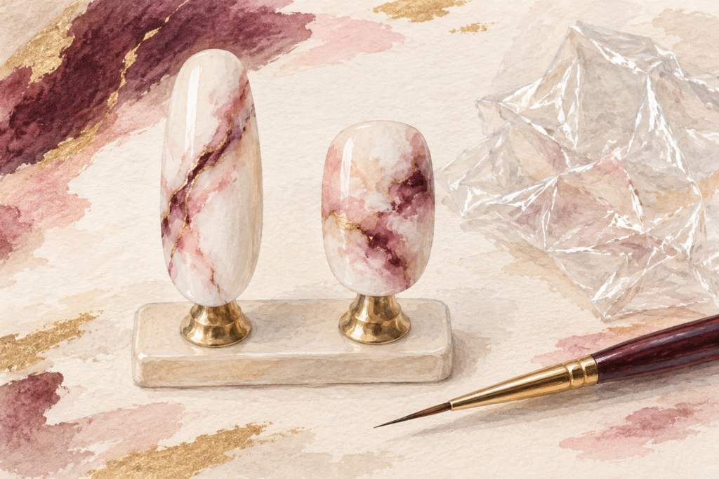 12 Marble Nail Steps for Beginners, With the Fixes for Muddy Swirls