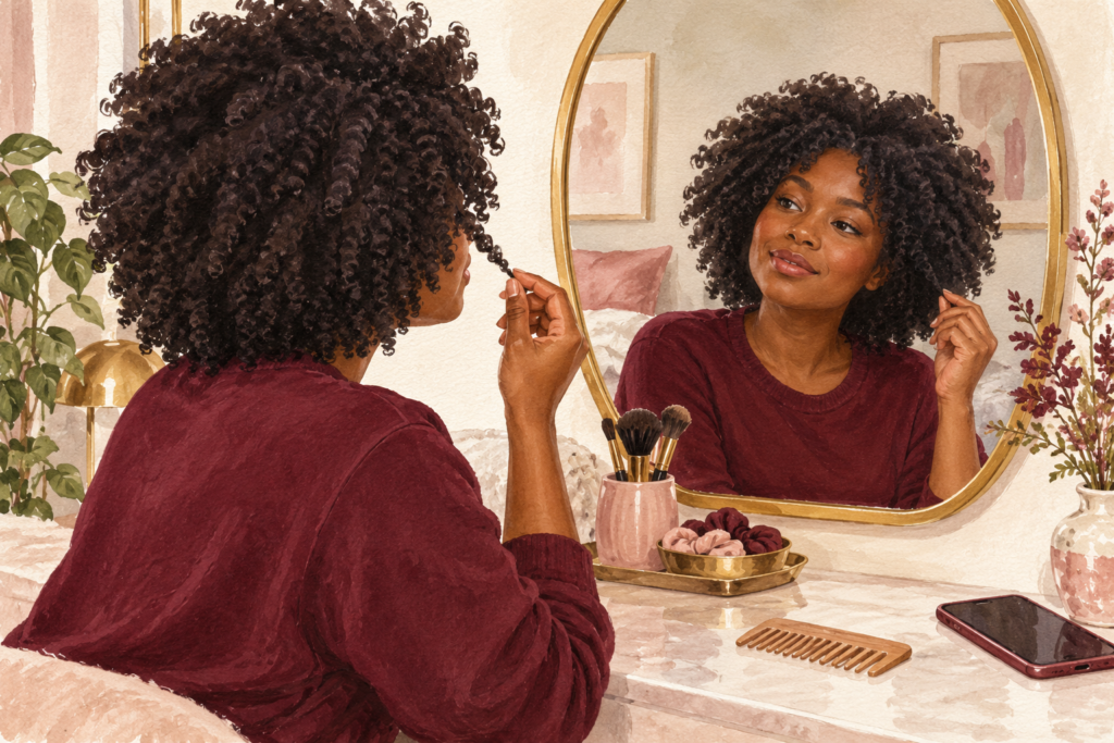 12 Steps for 4b Zigzag Curls That Hold Moisture and Break Less Between Wash Days